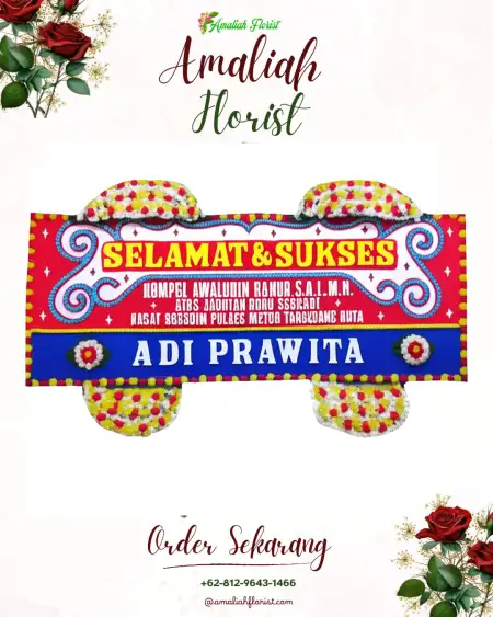 Papan Bunga Ucapan Selamat Sawangan Wetan